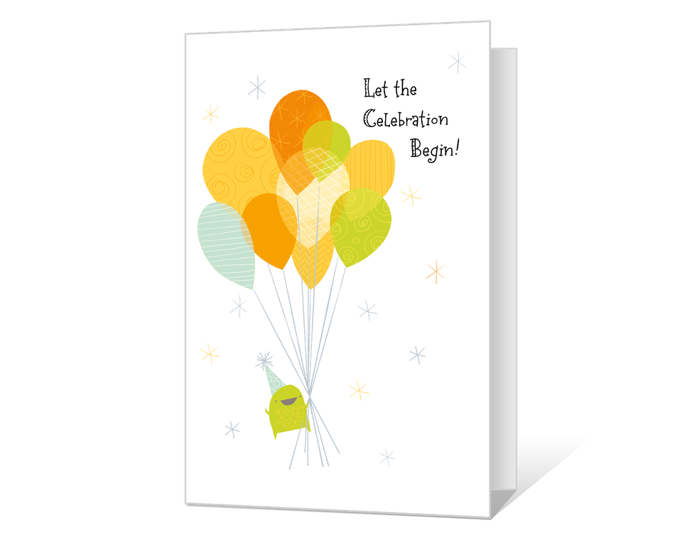 Let the Celebration Begin Printable