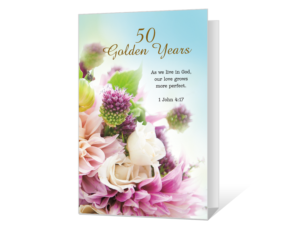 50 Golden Years Printable