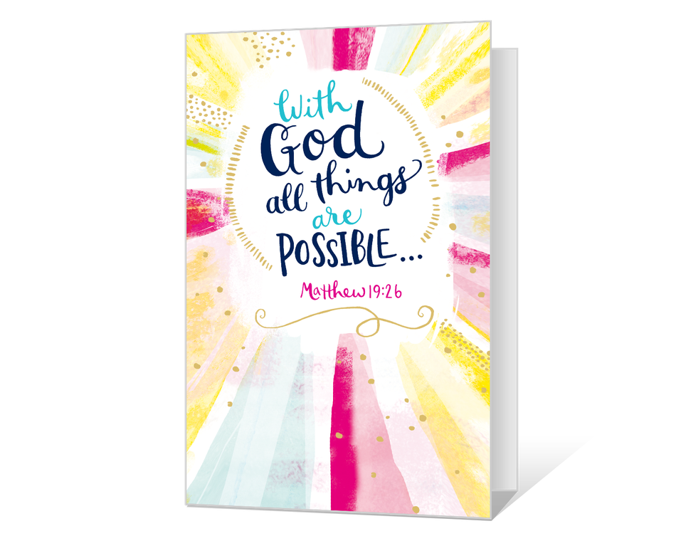 All Things Are Possible Printable