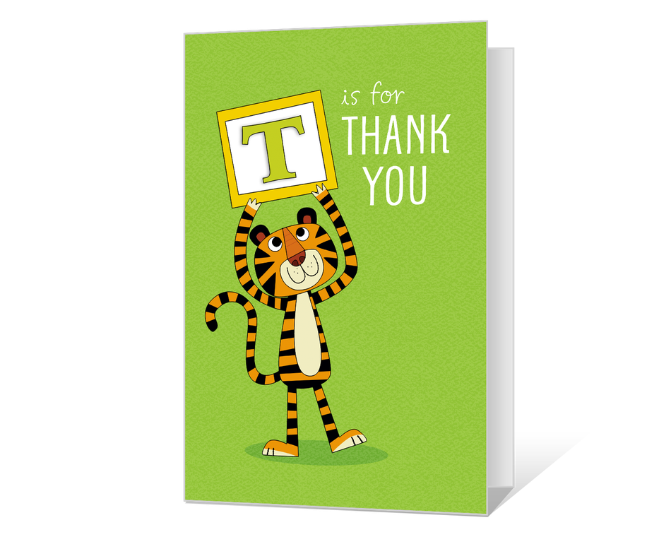 T is for Thank You Printable
