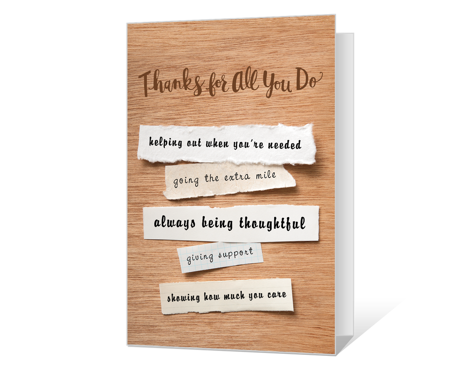 More Thank You Know Printable