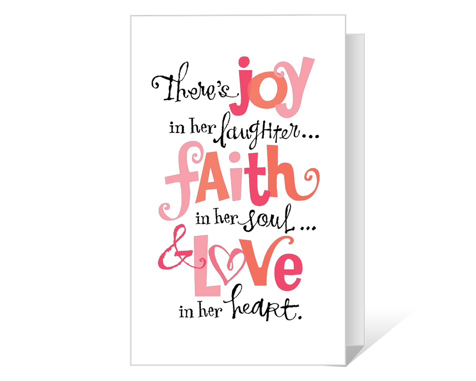 Joy, Faith and Love Printable