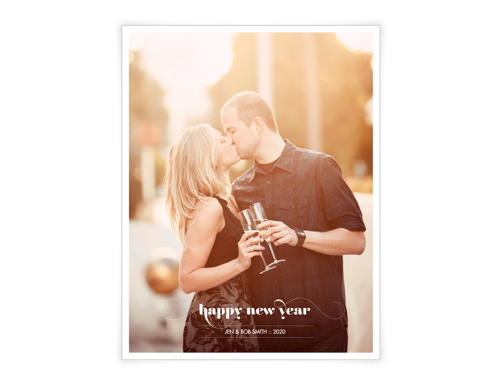 Happy New Year Printable (Add-a-Photo)