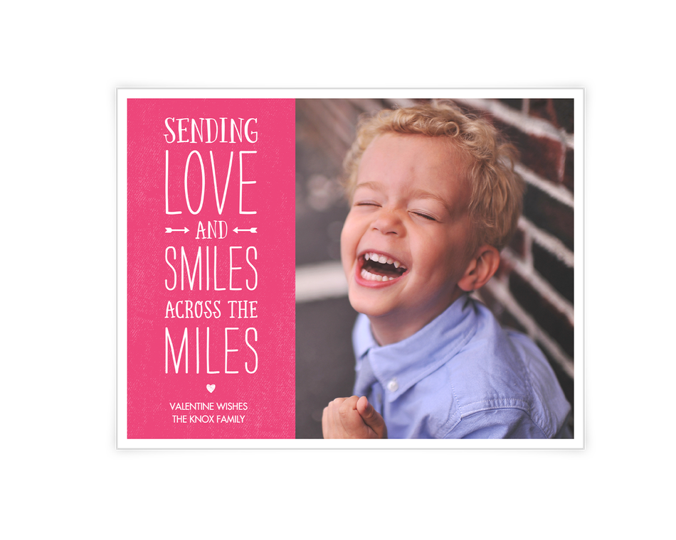Smiles Across the Miles Printable (Add-a-Photo)