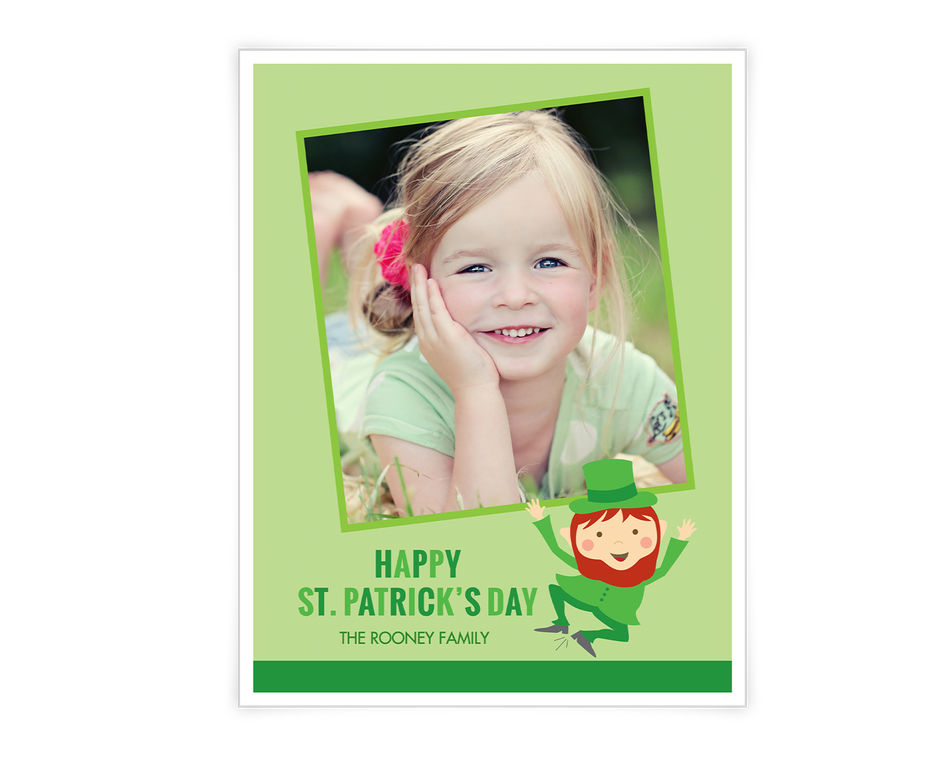 Leprechaun Wishes Printable (Add-a-Photo)