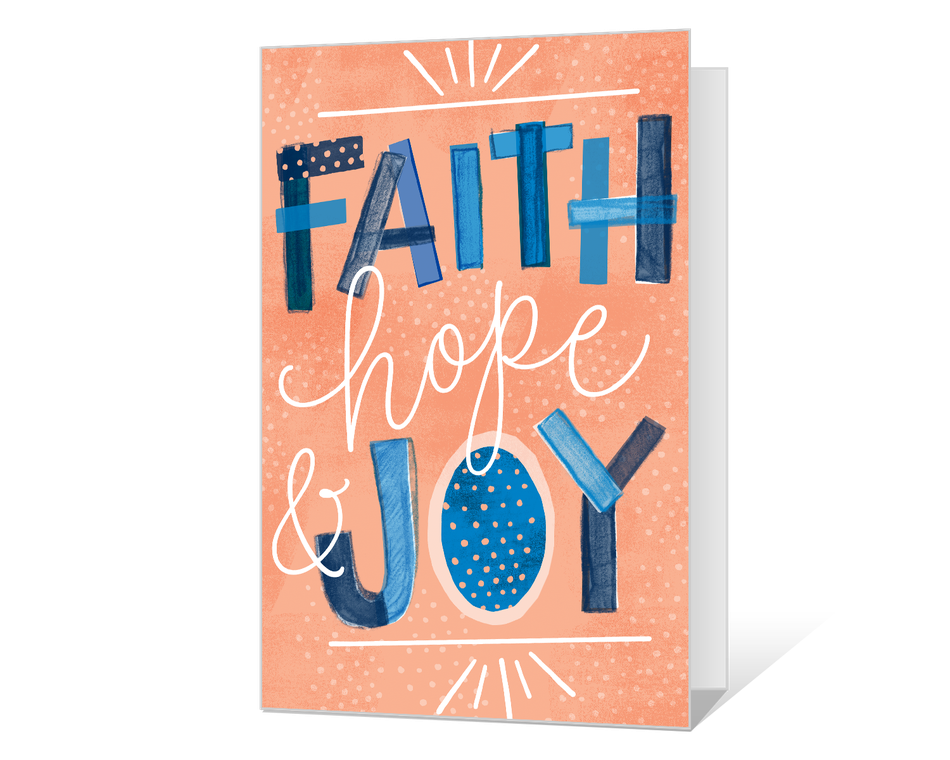 Faith Hope & Joy Printable