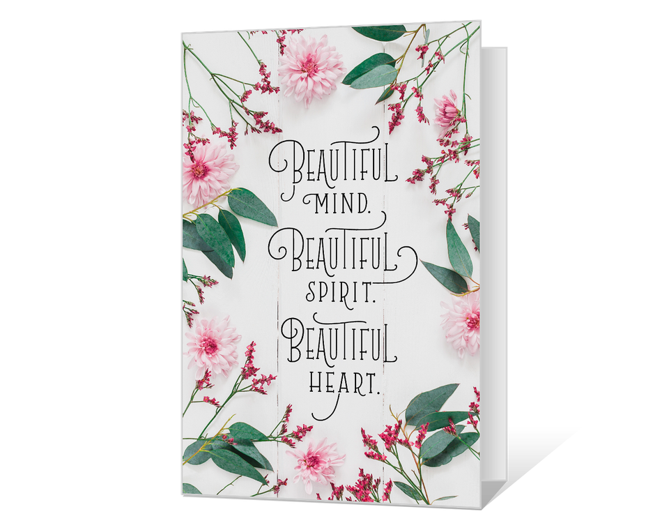 Beautiful You Printable