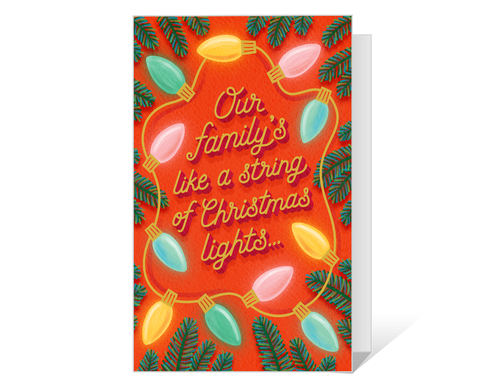 Dolly Christmas Lights Printable