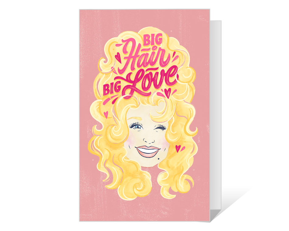 Dolly Big Hair Big Love Printable