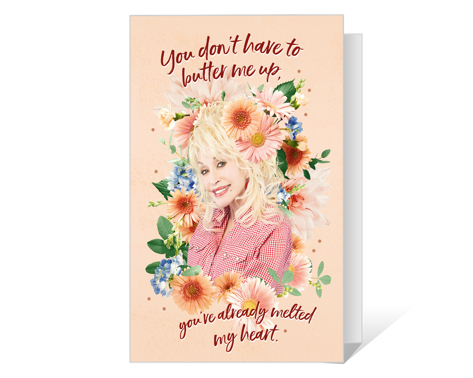 Dolly 'Melt My Heart' Valentine Printable