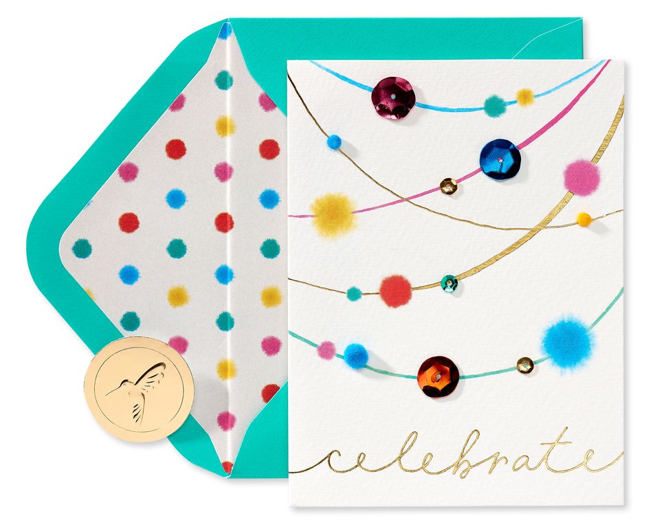 Birthday Celebrate Streamers Birthday Greeting Card Papyrus