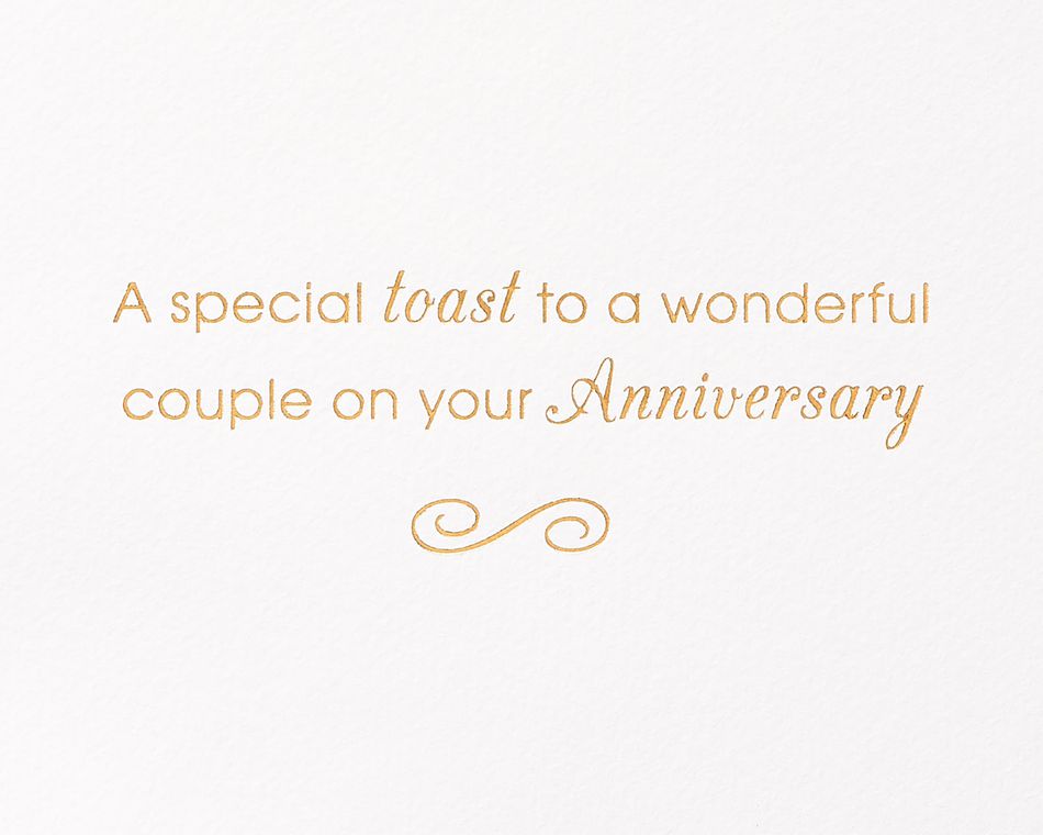 Romantic Anniversary Turnowsky A Special Toast Anniversary Greeting ...