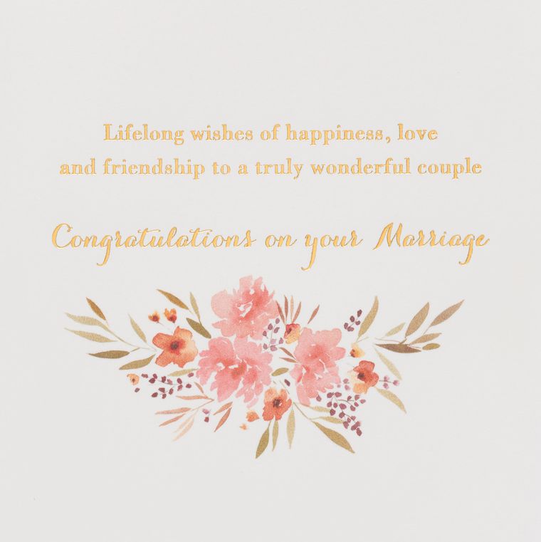 Wedding & Engagement Wonderful Couple Wedding Greeting Card | Papyrus