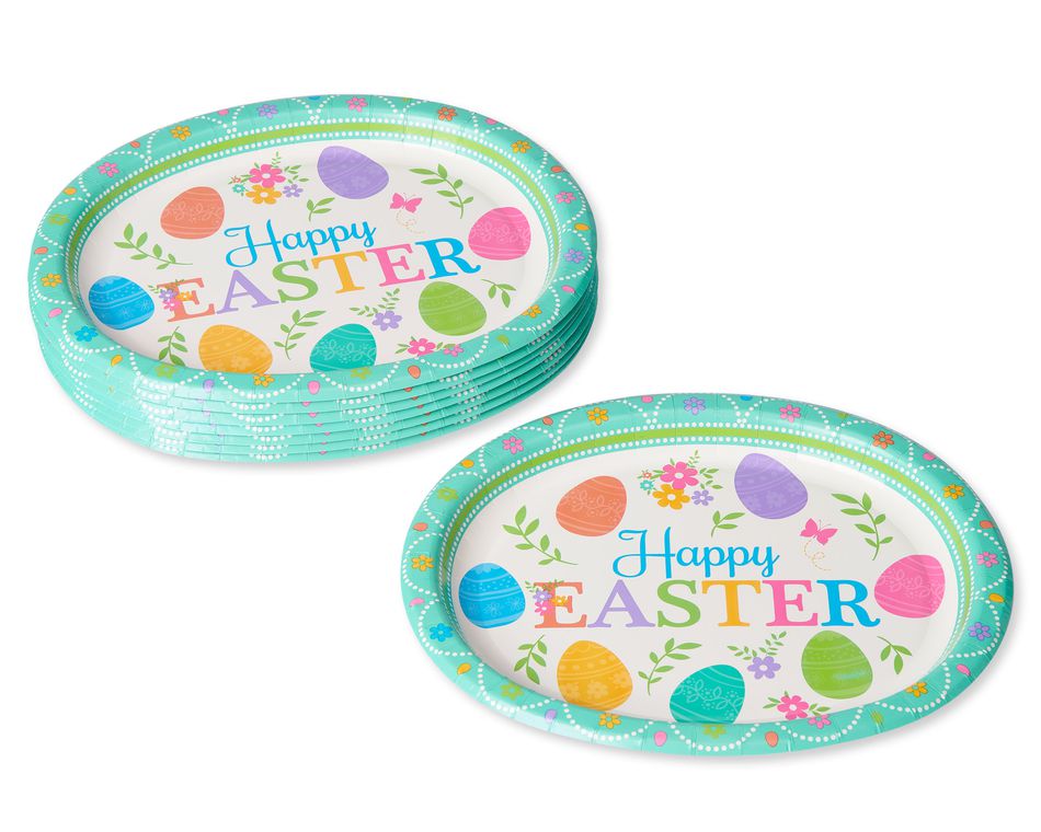 Lovely Easter Paper Dinner Plates, 8Count American Greetings