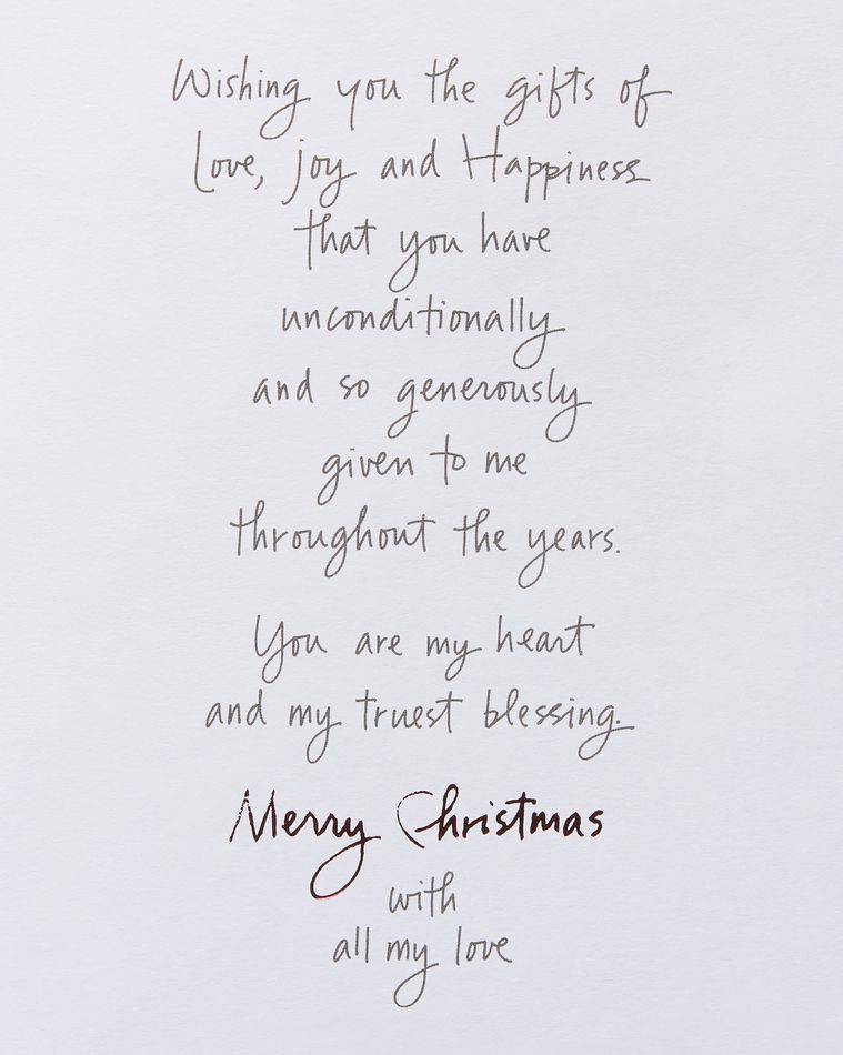 Kathy Davis Religious Hearts Christmas Card For Wife | American Greetings