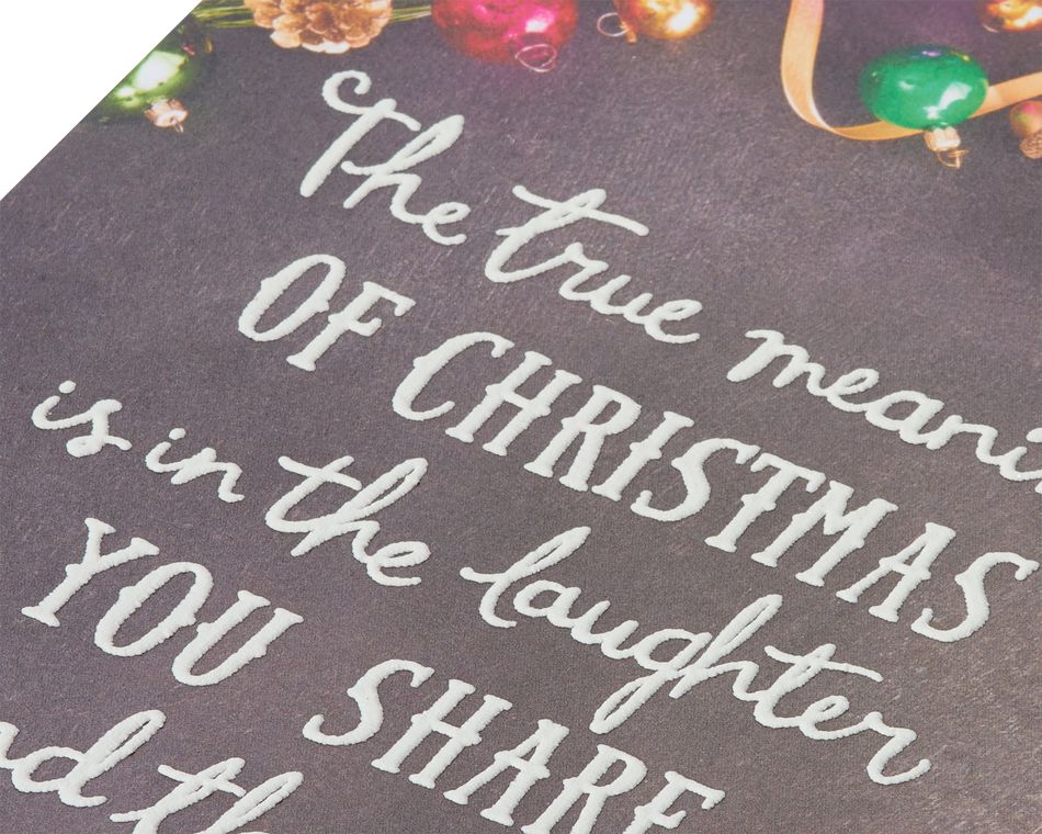 True meaning christmas card american greetings