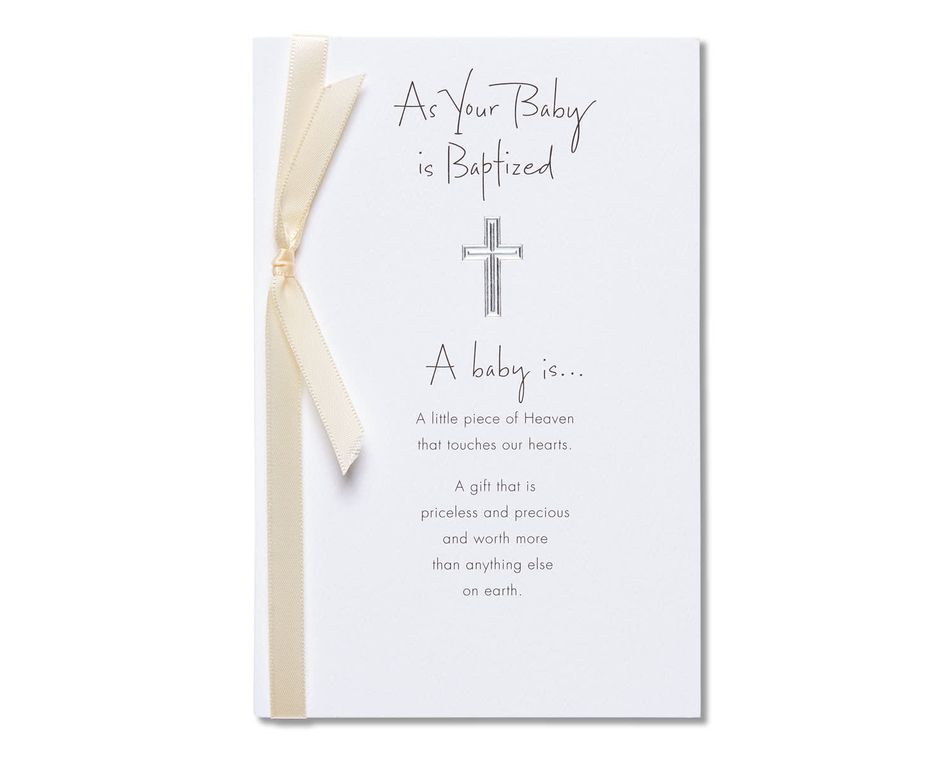 Religious Baptism Card American Greetings