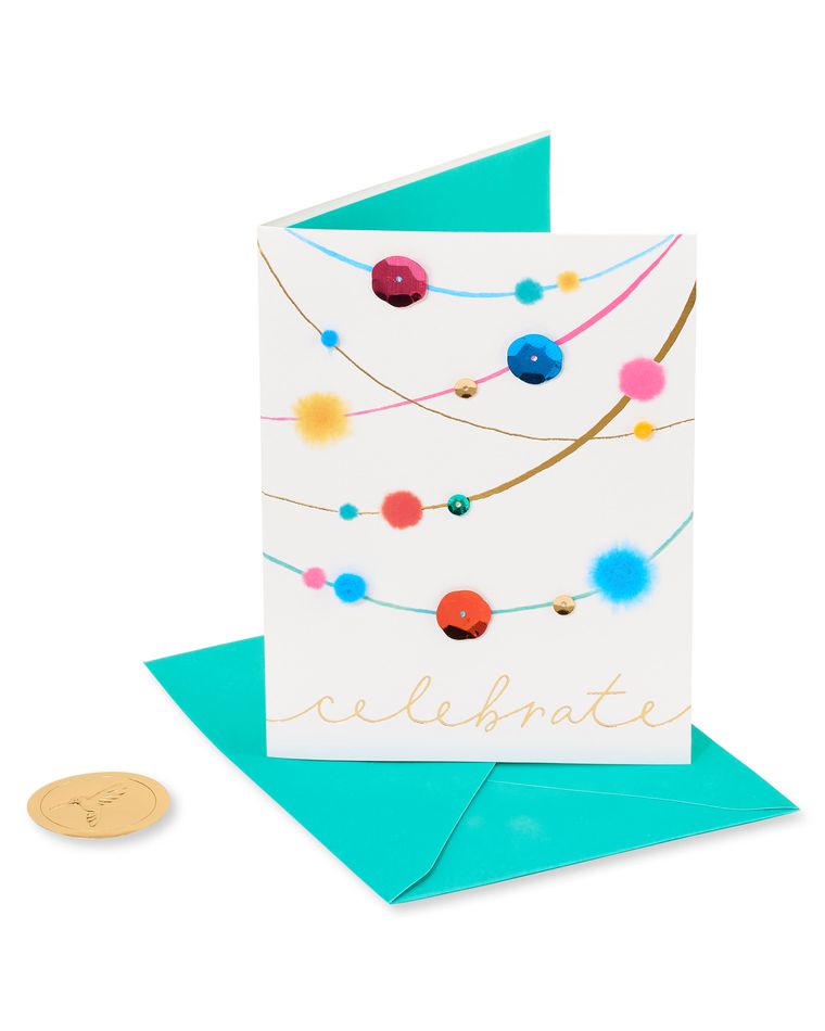 Birthday Celebrate Streamers Birthday Greeting Card Papyrus