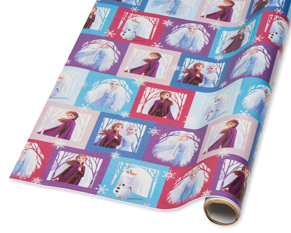 Frozen™ Characters Christmas Wrapping Paper, 40 Total Sq. Ft