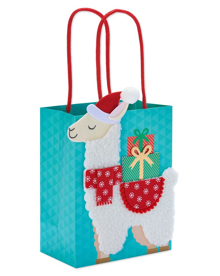 stuffed christmas llama